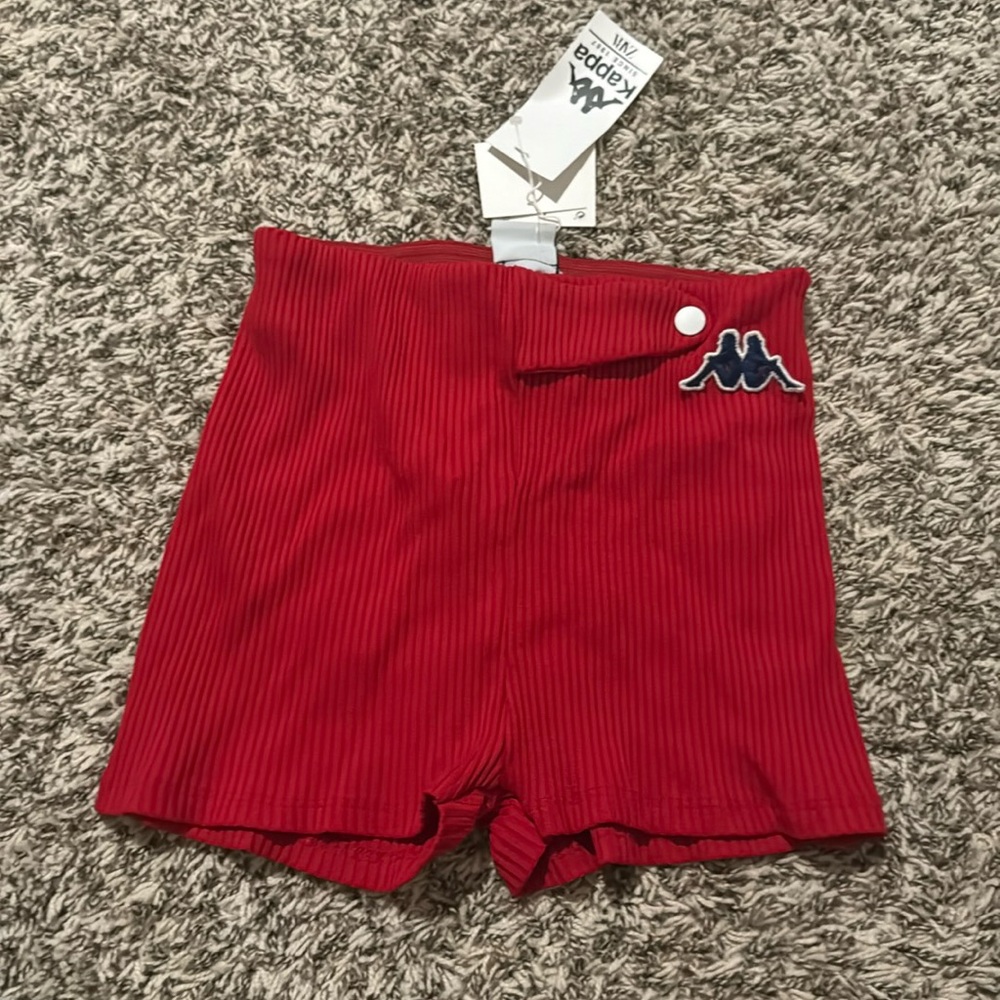 Zara Kappa biker shorts